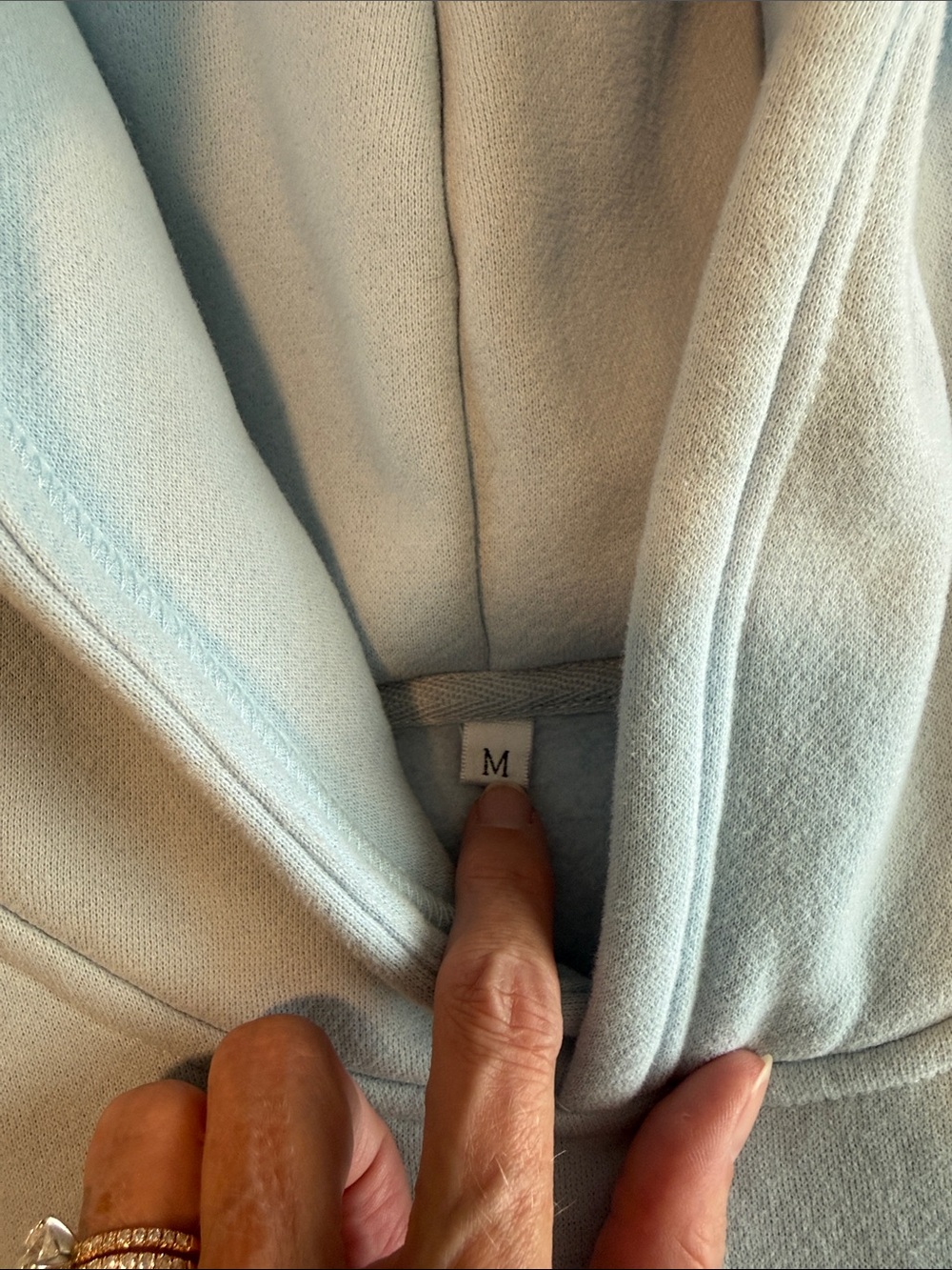 Light Blue Women's Fleece Jogger Set - Picture 14 of 14